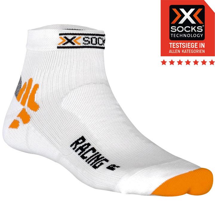 Foto Calcetines X-socks Bike Racing blanco