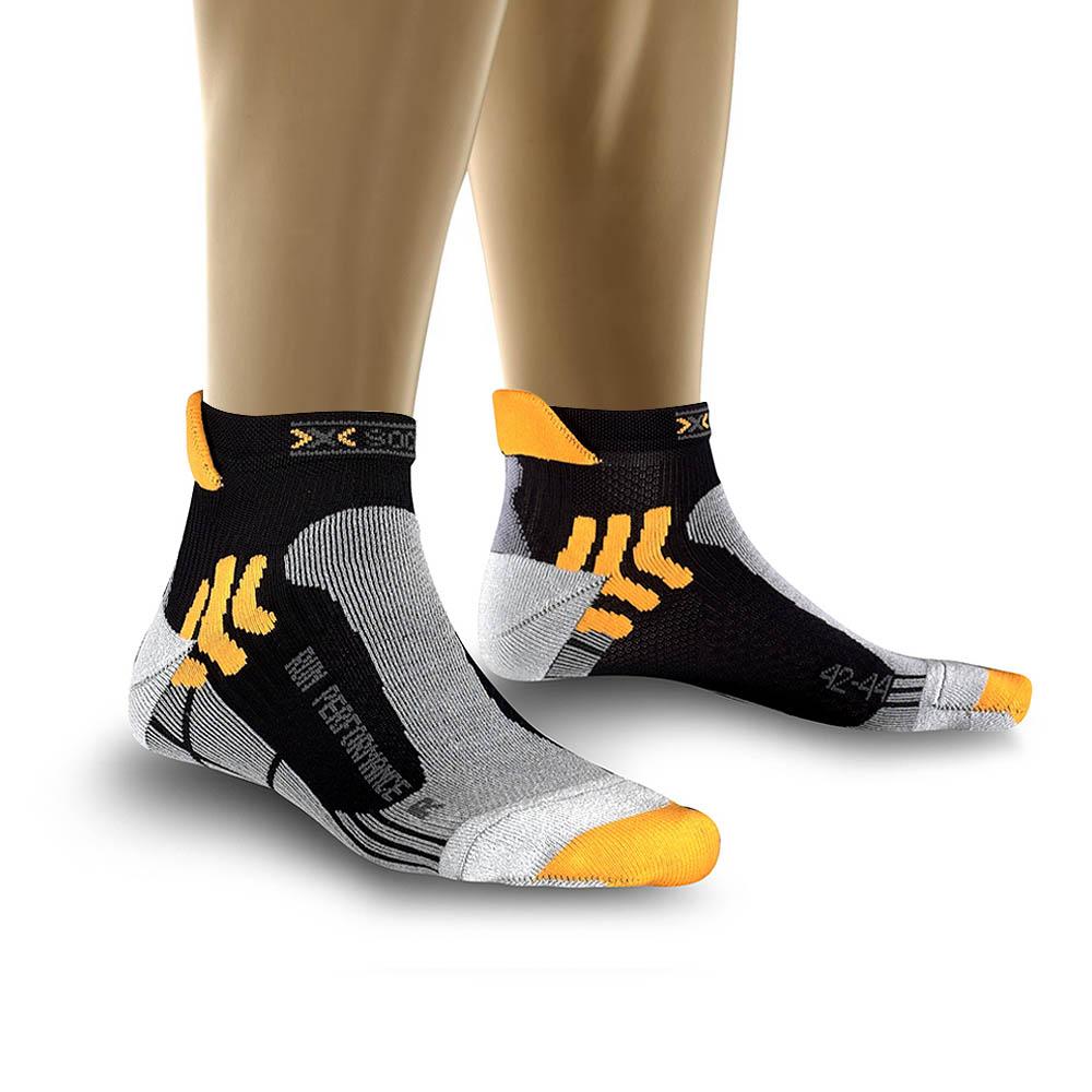 Foto Calcetines X-Socks Run Performance negro gris