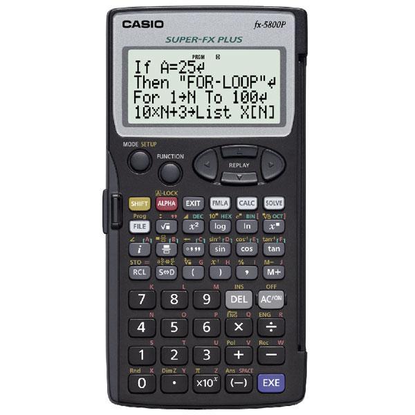 Foto Calculadora científica FX 5800P Casio
