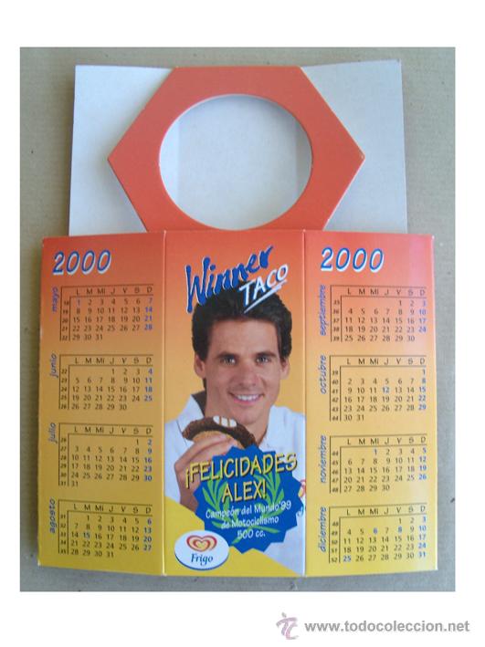 Foto calendario portalapices pleglable publicidad helados frigo 2000 a