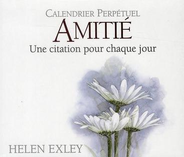 Foto Calendrier perpétuel amitié