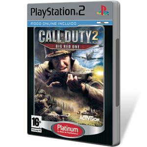 Foto Call of Duty 2 Big Red One Platinum Ps2