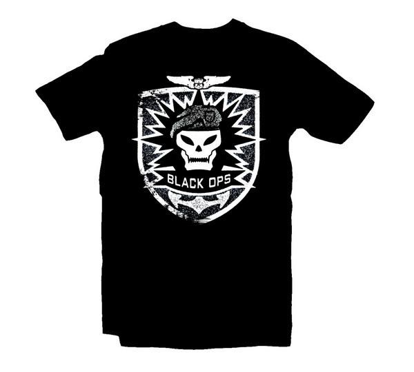 Foto Call Of Duty Black Ops Camiseta Logo Talla Xl