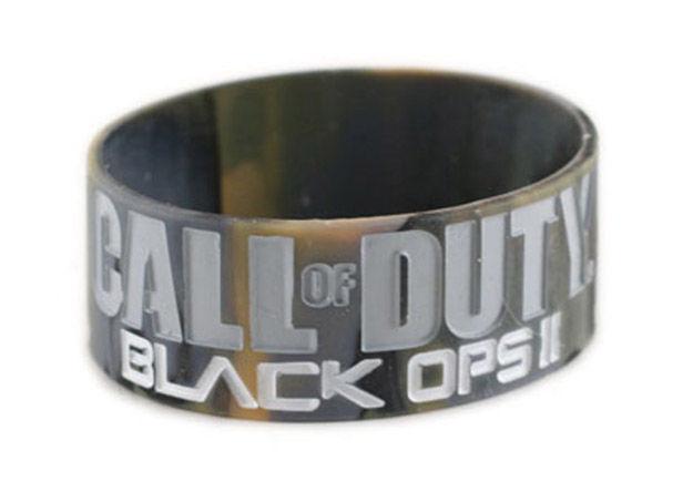 Foto Call Of Duty Black Ops Ii Pulsera Caucho Logo