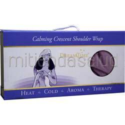 Foto Calming Crescent Shoulder Wrap Lavender Velvet 1 unit DREAMTIME