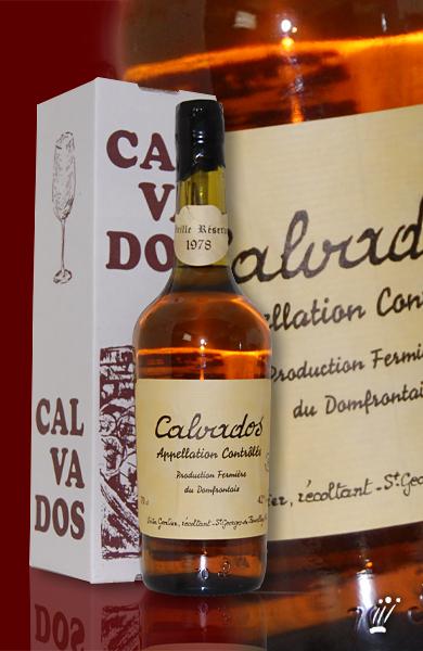 Foto Calvados 1978 Gontier Reserve (254 29 euro;/l) Frankreich