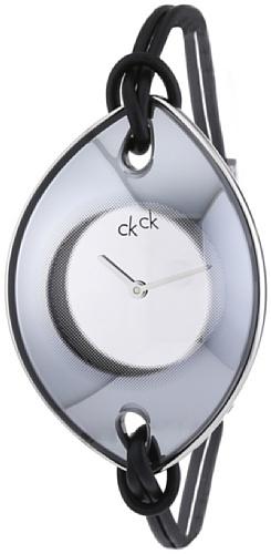 Foto Calvin Klein Suspension - Reloj de mujer de cuarzo, correa de piel color negro
