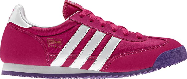 Foto Calzado ADIDAS Dragon J - Pink/white