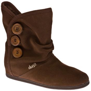 Foto Calzado DVS Shiloh Button Women - brown suede
