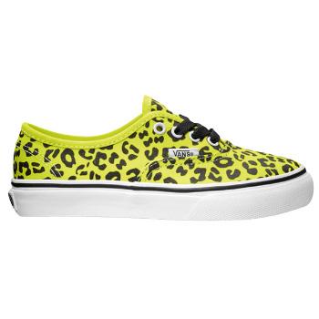 Foto Calzado niños Vans Authentic Sneakers Girls - neon leopard yellow/black