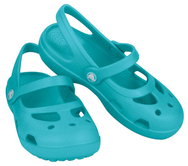 Foto Calzado playa junior Crocs Shayna Girls Aqua
