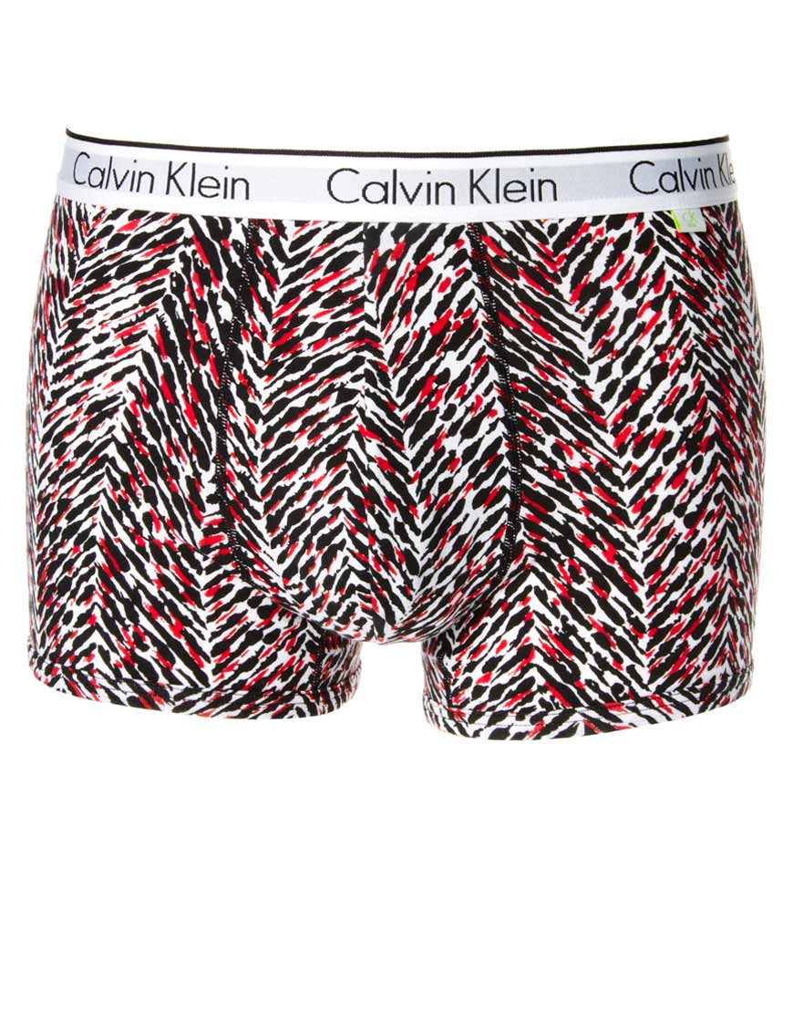 Foto Calzoncillos Chevron Skin de Calvin Klein Rojo