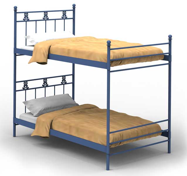 Foto Cama Litera en Forja Carin