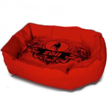 Foto Cama para perro donut güashy rojo