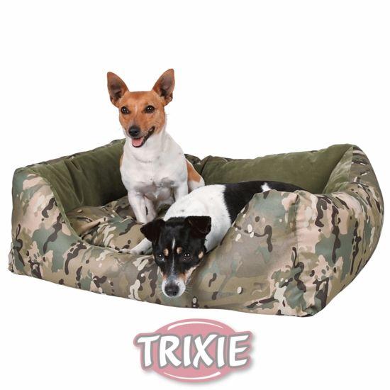 Foto Cama perro Camou, Camouflage/Verde - 80×65 cm