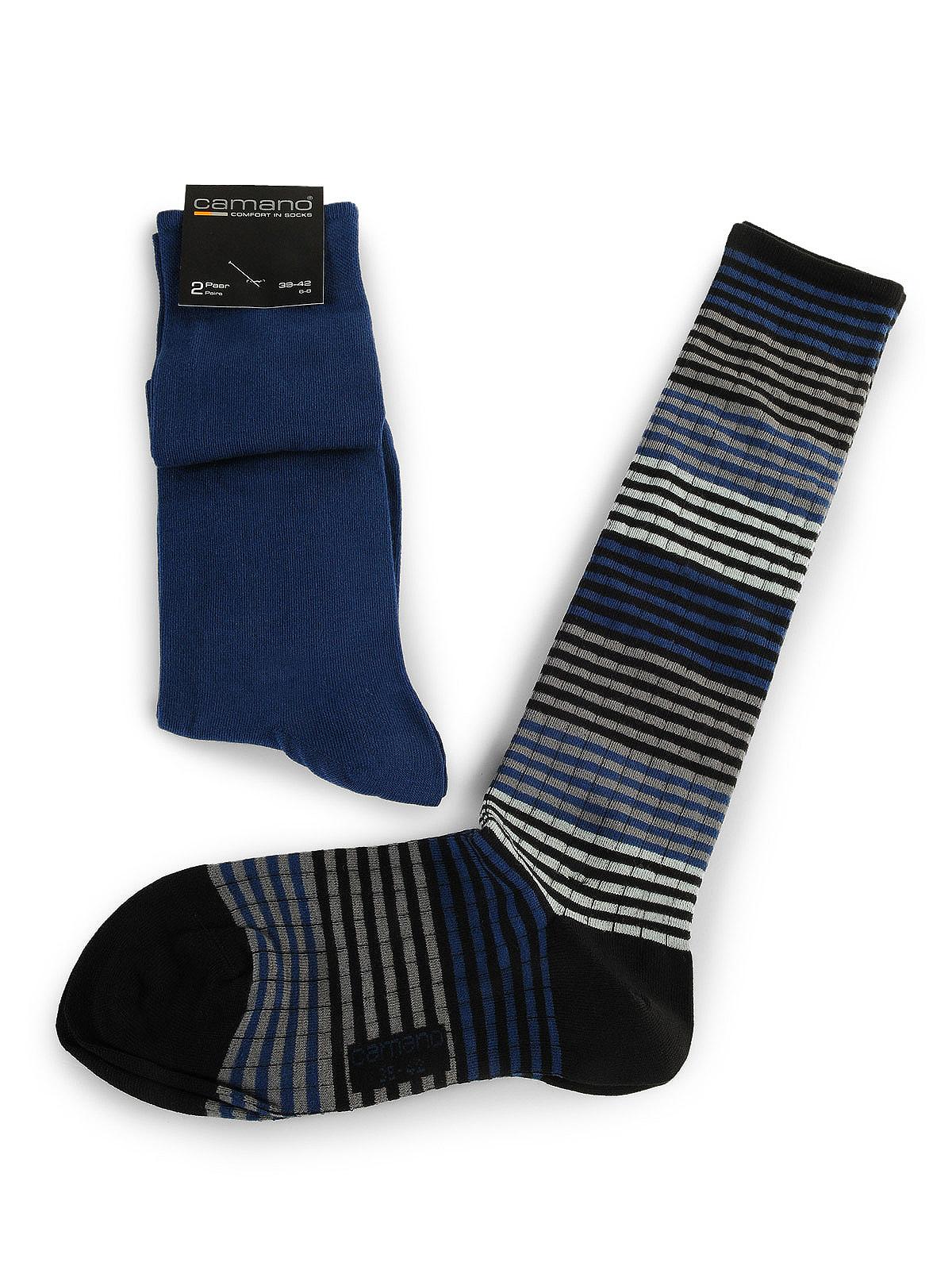 Foto Camano Lote de 2 pares de calcetines azul EU: 35-38