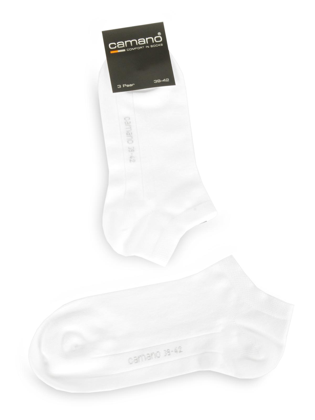 Foto Camano Set de 3 pares de calcetines cortos blanco EU: 39-42