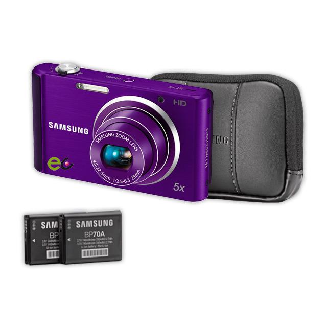 Foto Camara De Fotos Samsung St77 + Funda + Bateria