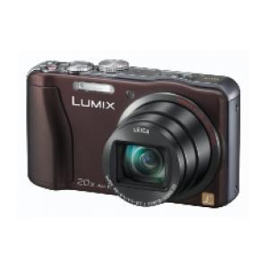 Foto Camara digital lumix de panasonic dmc-tz30 chocolate 14 mp, LCD 3.0