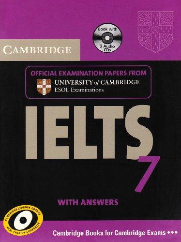 Foto Cambridge IELTS 7 Self-study Pack (Student's Book with Answers and Audio CDs (2)): Examination Papers from University of Cambridge ESOL Examinations (Ielts Practice Tests)