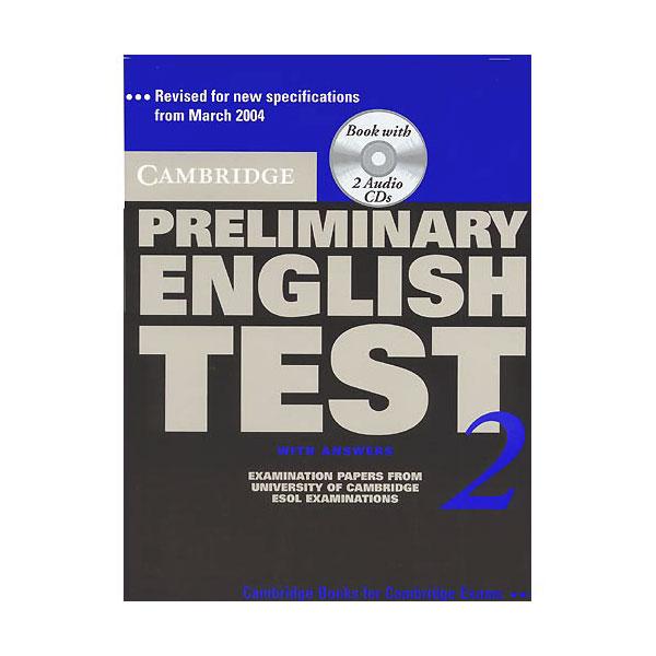 Foto CAMBRIDGE PRELIMINARY ENGLISH TEST 2