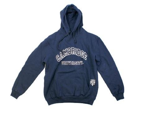 Foto Cambridge University Applique Crest Hoody - Navy