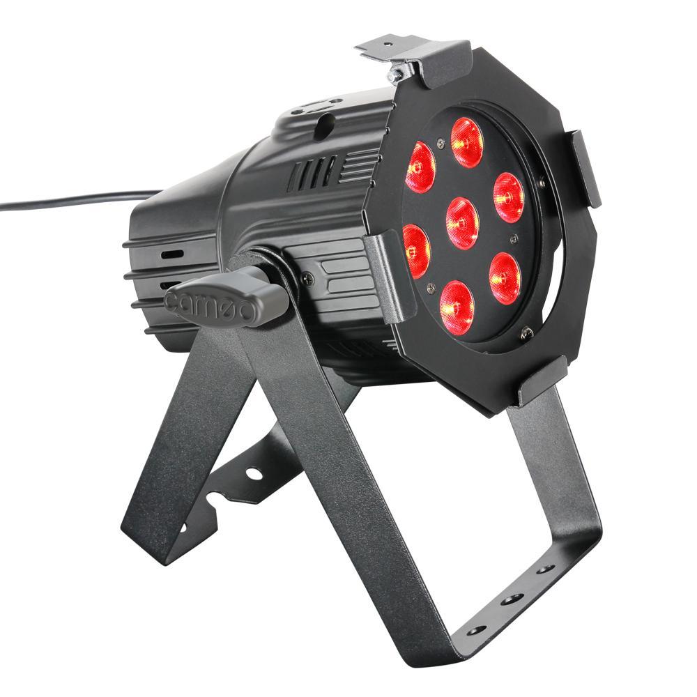Foto CAMEO STUDIO MINI PAR 7X8Q 7x8w Black Dimmable Led Projector