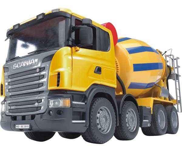 Foto Camión hormigonera scania