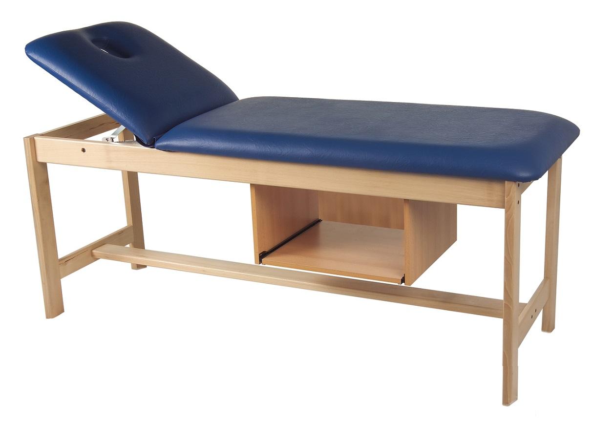 Foto Camilla C184 de madera de altura fija con plano inclinado y bandeja extraible (182x62 cm.)