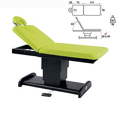 Foto Camilla electrica 2 cuerpos masaje terapia Ecopostural C6102W