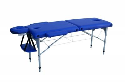 Foto camilla plegable de masajes en aluminio 186 x 66 cms color azul