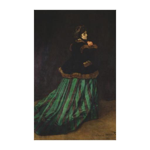 Foto Camilo, o la mujer en el vestido verde, 1866 Impresiones En Lienzo...