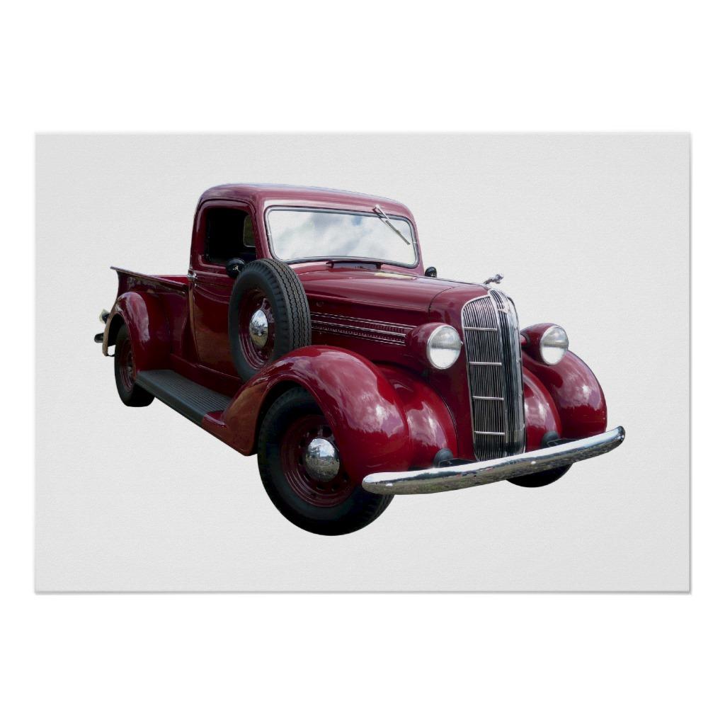 Foto Camioneta pickup de 1936 Dodge Posters