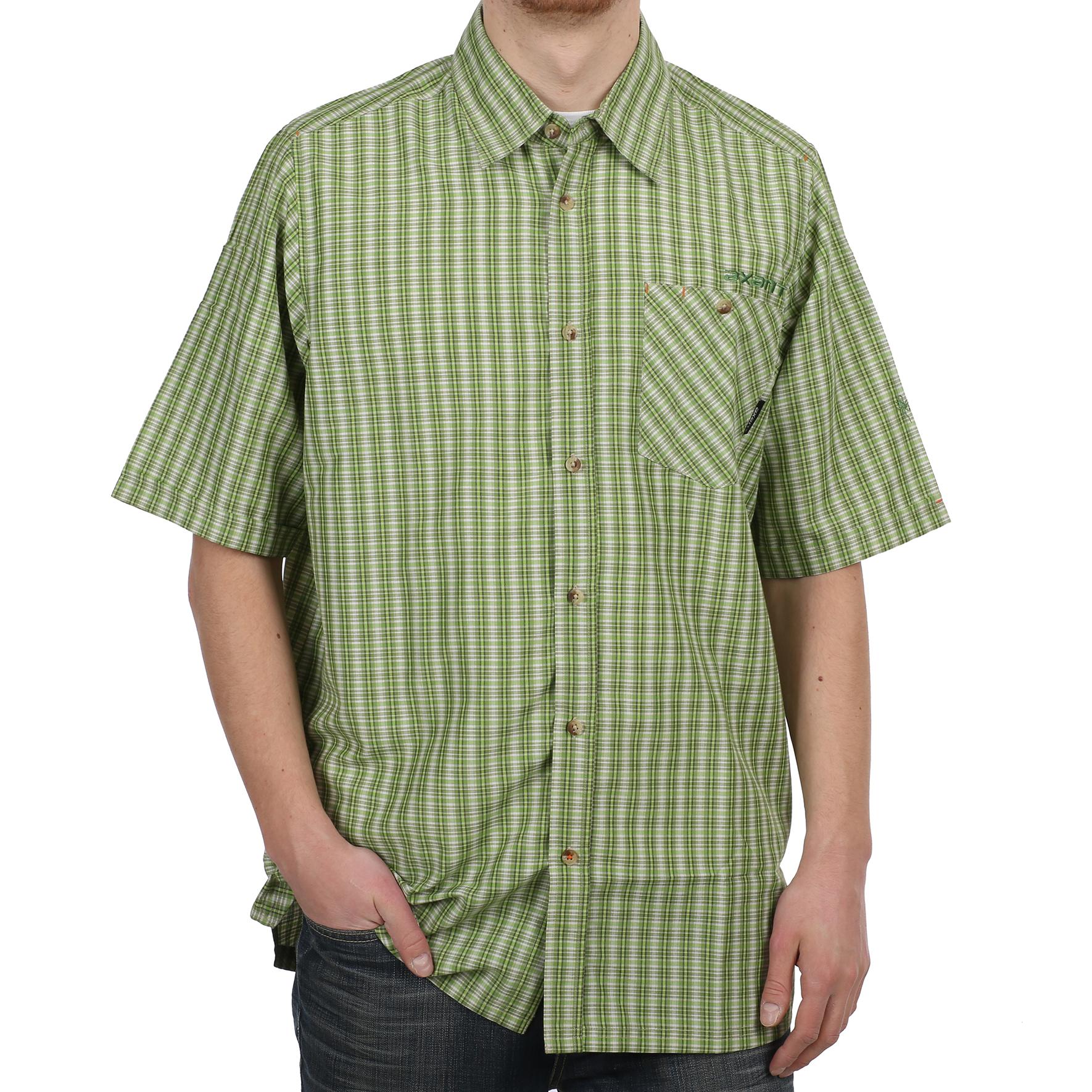 Foto Camisa 1/2 axant Country verde para hombre , l