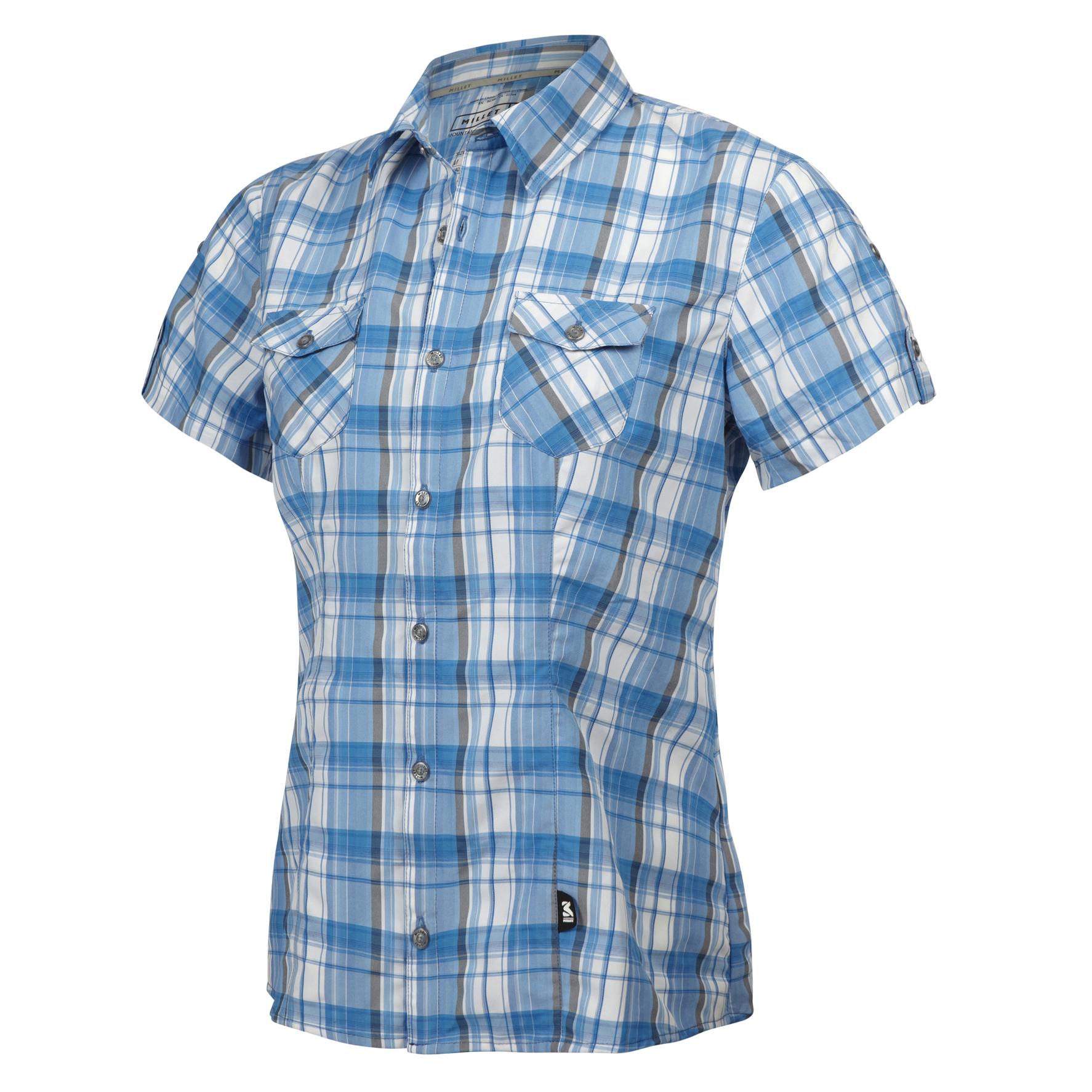 Foto Camisa 1/2 Millet Mojay SS azul/blanco para mujer , s