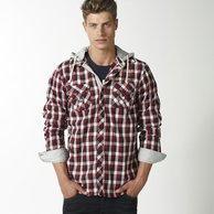 Foto Camisa a cuadros con capucha manga larga 100% algodón - Kaporal 5