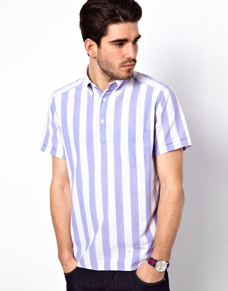 Foto Camisa a rayas Beach Boys de Gant Rugger Azul