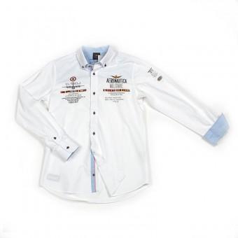 Foto Camisa aeronautica militare hombre ca618 white