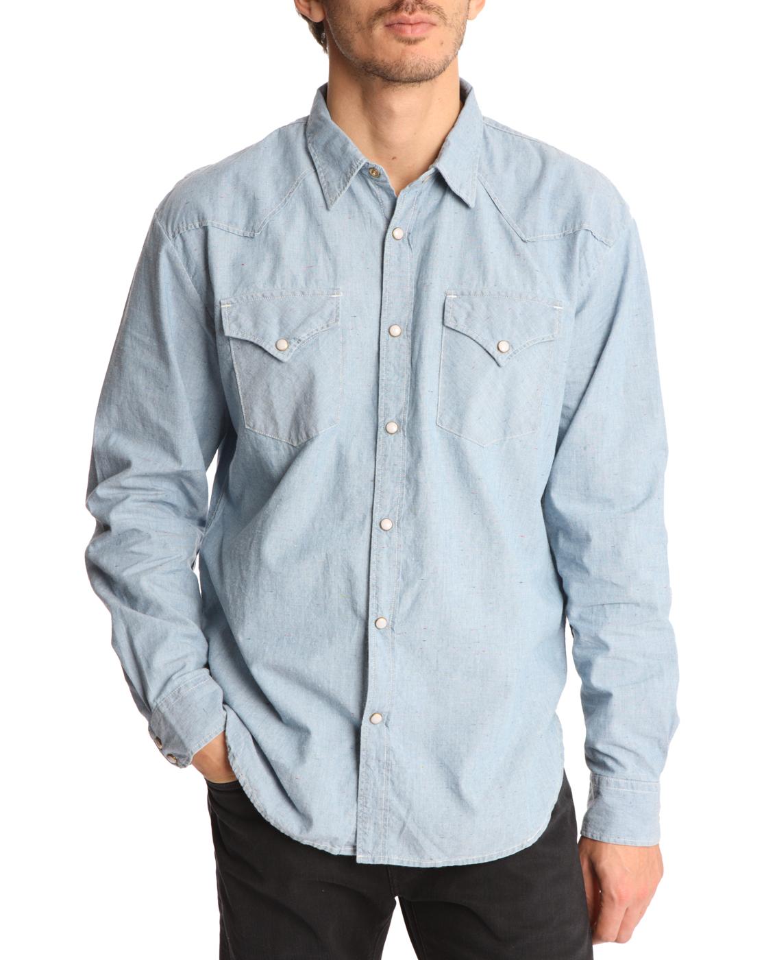 Foto Camisa azul moteada Trunky