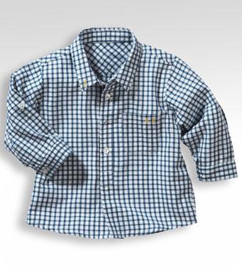 Foto Camisa bebé manga larga enrrollable