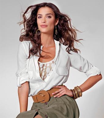 Foto Camisa blusa mujer manga larga