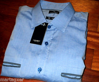 Foto Camisa Caramelo  Talla S  Shirt  Pvp 99€  Azul    Ultima En Stock