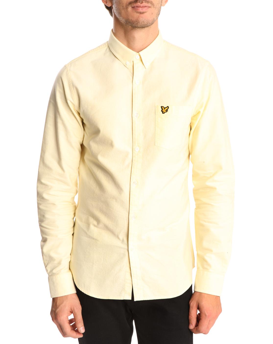 Foto Camisa Classic Oxford amarilla