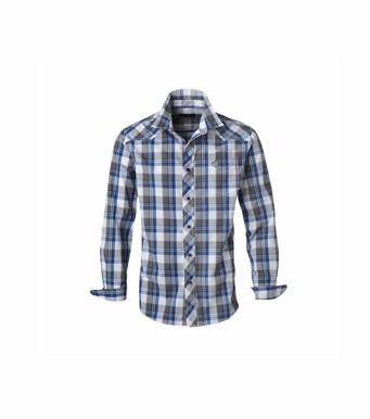 Foto Camisa de cuadros manga larga TOP STUDIO hombre