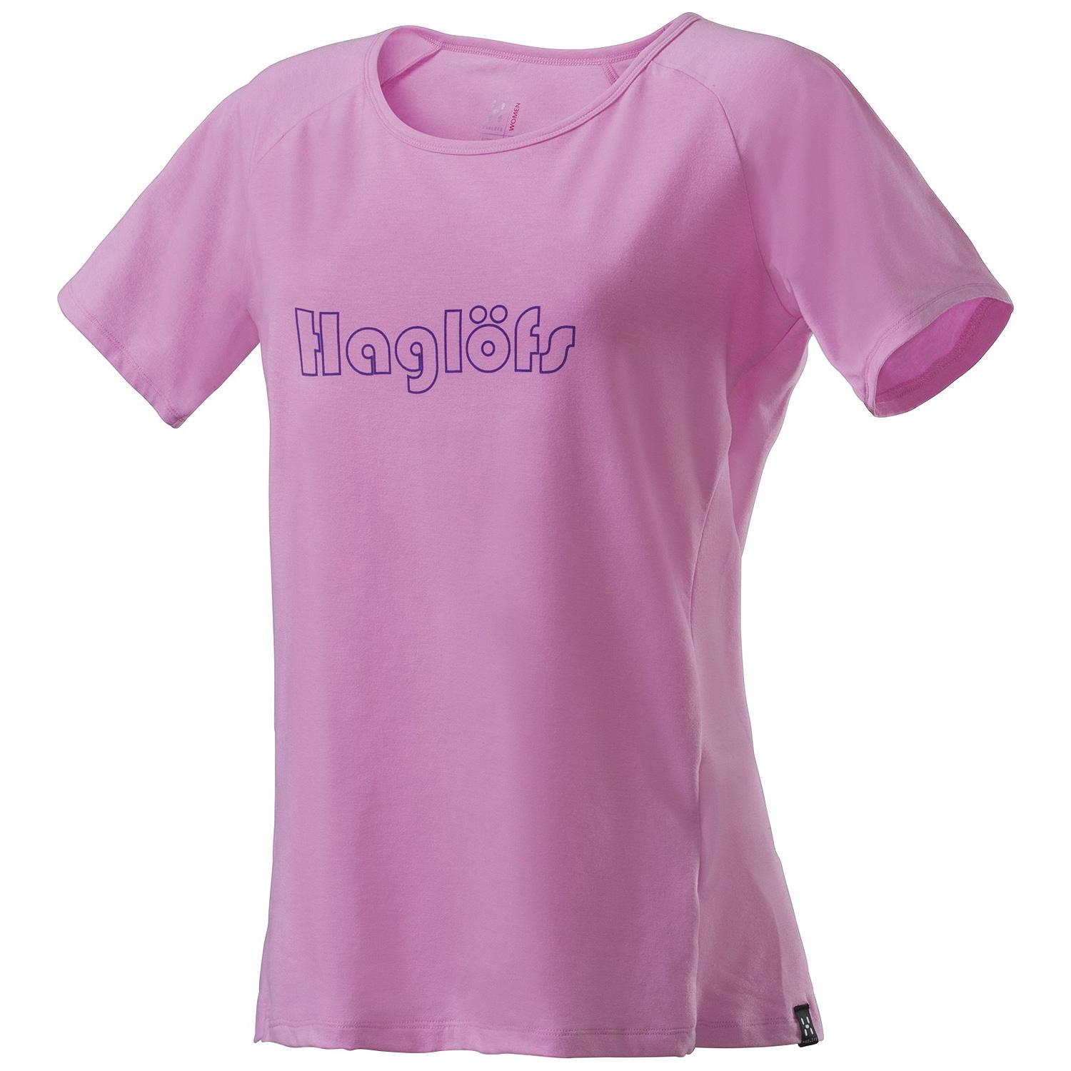 Foto Camisa de manga corta Haglöfs Ise Q rosa para mujer , xs