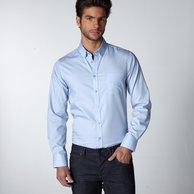 Foto Camisa de manga larga corte recto cuello con botones - Edeis