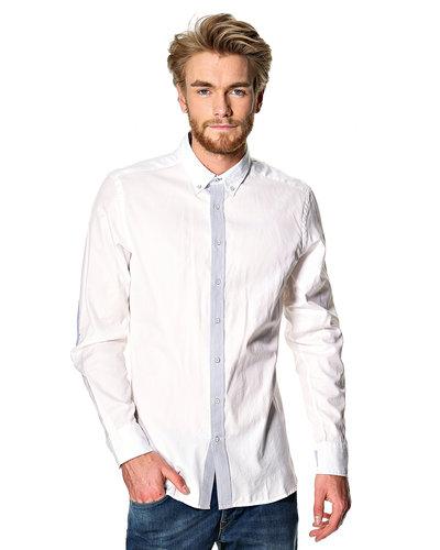 Foto Camisa de manga larga Hackett - White Twill Mulit