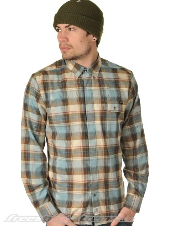 Foto Camisa De Manga Larga Volcom Wanton Caramel