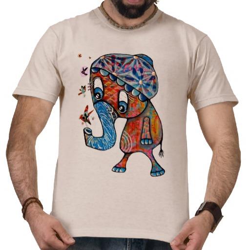 Foto Camisa de Men´s del elefante de Trunky