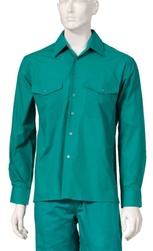 Foto Camisa hombre manga larga Seana Textil. Colores variados - 39-40 Verde